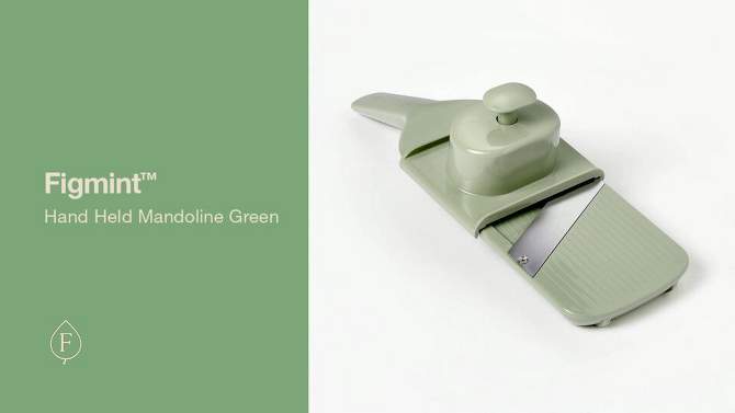 Hand Held Mandoline Green - Figmint&#8482;, 2 of 6, play video
