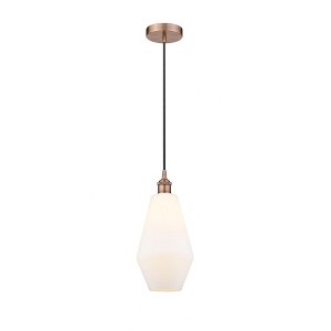 Cindyrella - 1 Light Mini Pendant In Industrial Style-14.75 Inches Tall and 7 Inches Wide - 1 of 1