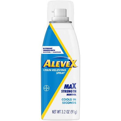 AleveX Topical Pain Reliever Spray - 3.2oz