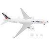 Boeing 777F Commercial Aircraft "Air France Cargo" White with Red & Blue Striped Tail 1/400 Diecast Model Airplane by GeminiJets - 3 of 4