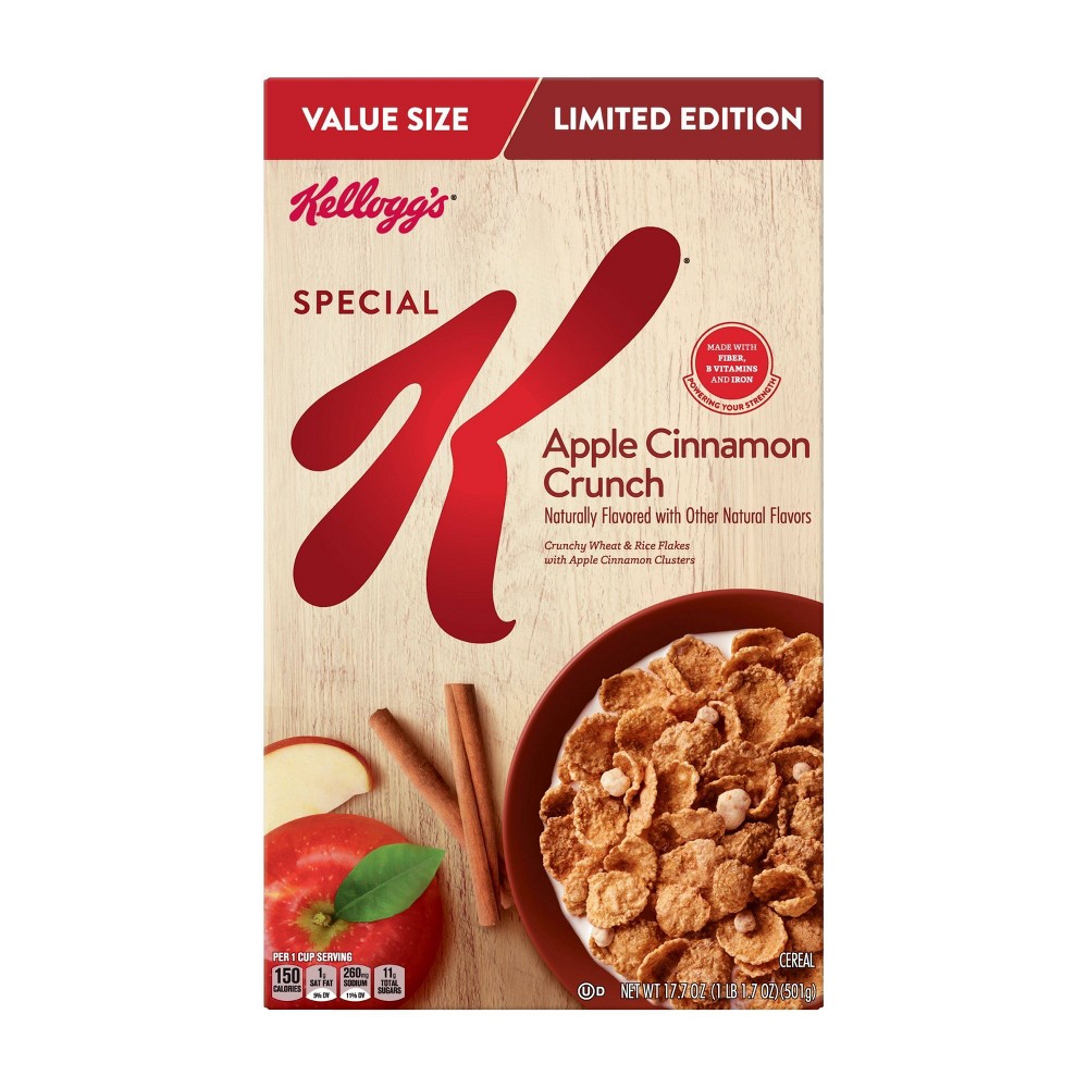 UPC 038000216749 product image for Special K Apple Cinnamon Crunch Breakfast Cereal - 17.7oz - Kellogg's | upcitemdb.com