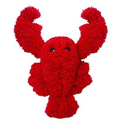 Multipet 'Look Who's Talking' Plush Lobster Toy for Small, Medium, and Large Dog Breeds
