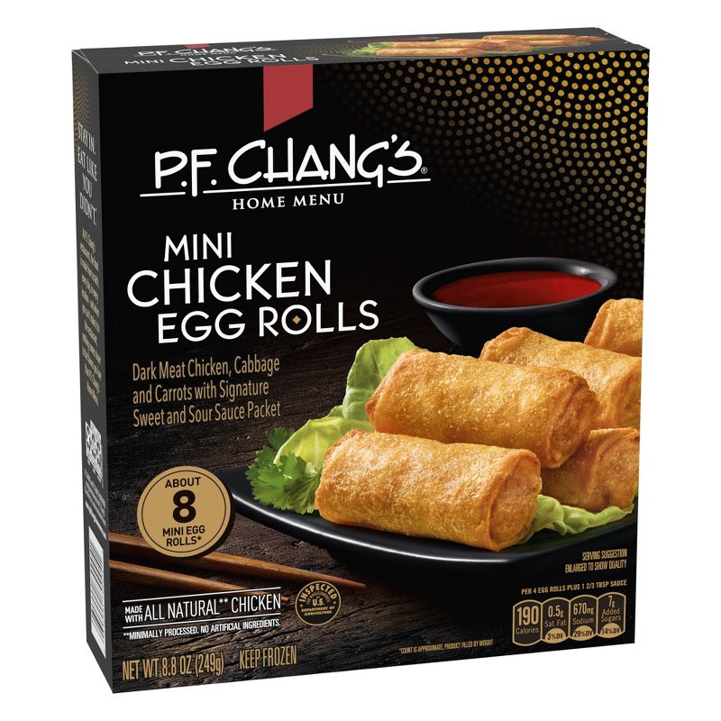 P.F. Chang&#39;s Frozen Chicken Mini Egg Rolls - 8ct/8.8oz, 3 of 6