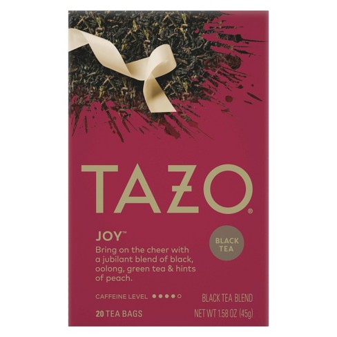 Tazo Joy Seasonal Flavor Black Tea, 20 Filter Bags (1.58 Oz.)