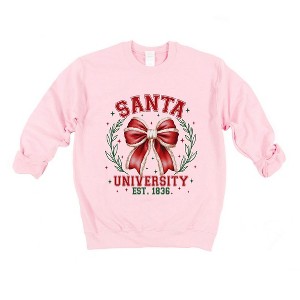 Simply Sage Market Women's Graphic Sweatshirt Santa Coquette - 1 of 4