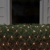 Northlight Mini Net Style Cloun Wrap Christmas Lights - 4' x 6' - Clear - White Wire - 3 of 4