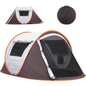 Boersma Camping Instant Pop Up Tent, 2 Person, Water Resistant Dome, Easy Setup for Camping Hiking and Outdoor, Portable with Carry Bag, 3 Season - 1 of 4