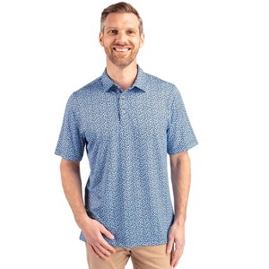 Cutter & Buck Pike Magnolia Print Stretch Men's Polo Shirt - 1 of 1