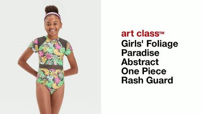 水着・ラッシュガード dolce. sleeveless rash guard/border Amazon.com: Speedo Girl's Uv Swim Shirt Short Sleeve Printed