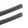 Unique Bargains 3 Section Rubber Windshield Wiper Blade Refills for Car 2 Pcs - 4 of 4