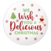 Gallerie II 6" Christmas Cute Humor Decorative Serving Plates, Set of 2 - 2 of 4