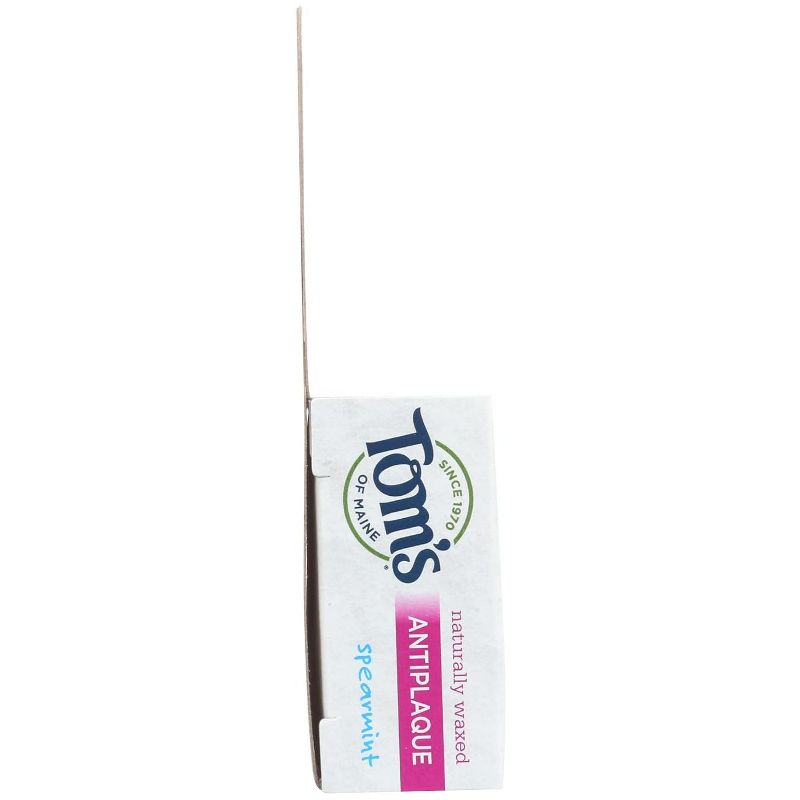 Tom's Of Maine Naturally Waxed Antiplaque Flat Floss Spearmint - Case of 6/32 yd, 4 of 6