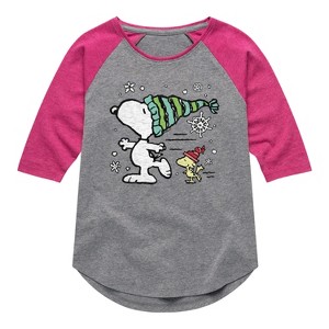 Girls' - Peanuts - Snoopy Woodstock Skate - 1 of 4