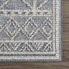 Hauteloom Diah Black Textured Trellis Rug - 3 of 4