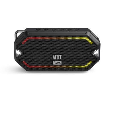 Altec Lansing HydraMini Waterproof Bluetooth Speaker - Black