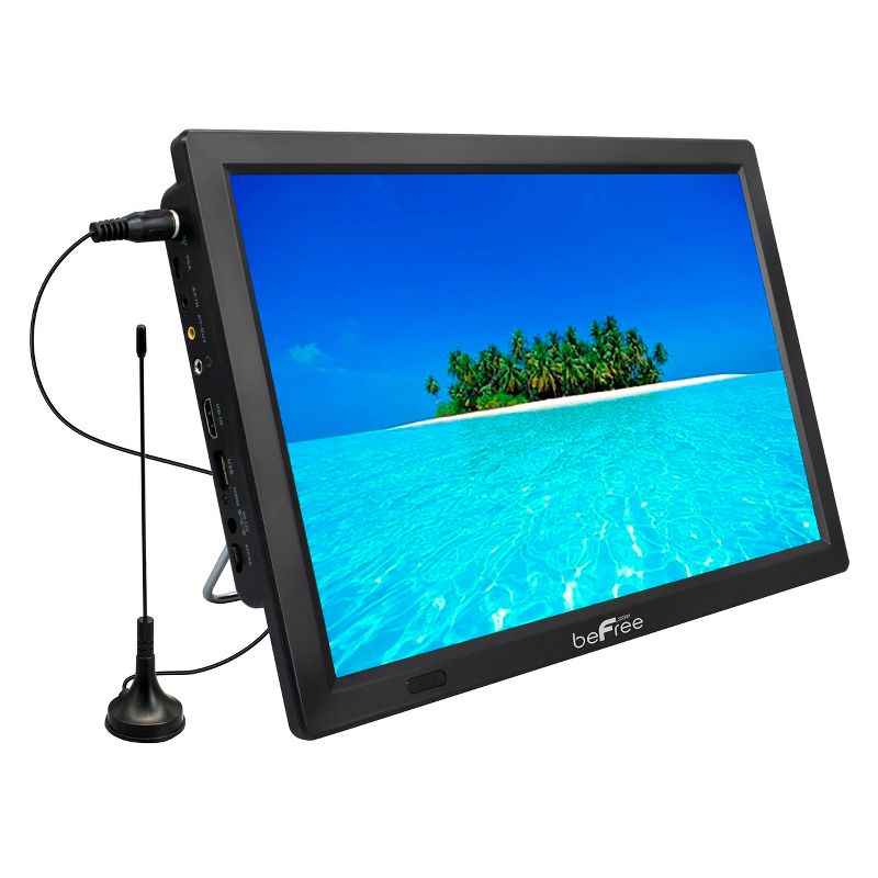 beFree Sound Portable Rechargeable 14 Inch LED TV, 1 of 10