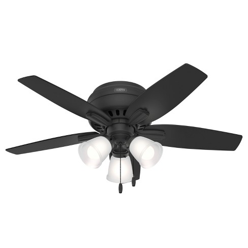 42" Newsome Low Profile Ceiling Fan (Includes LED Light Bulb) - Hunter Fan - image 1 of 4