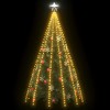 vidaXL LED Light Ropes & Strings Christmas Tree Net Lights, Warm White, 500 LEDs, 196.9" Tree Height, Waterproof for Indoor & Outdoor Use - 3 of 4