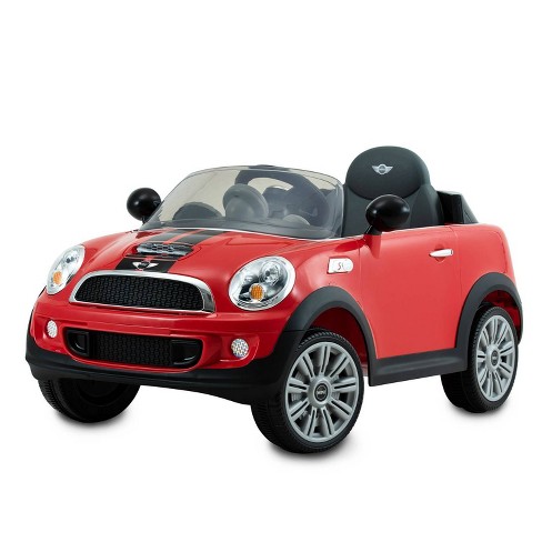 DRIVING A MINI RED CAR!! Electric Toy Car for Kids 