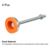 Unique Bargains Carbon Steel Non-Skid Adjustable Furniture Table Feet Leveling Feet 4 Pcs - 3 of 4