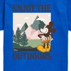 Boys' - Disney - Enjoy The Outdoors Mickey Short Sleeve Graphic T-Shirt - 2 of 4