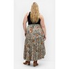 CITY CHIC | Women's Plus Size  Misha Print Skirt - caramel - 16W - 3 of 4