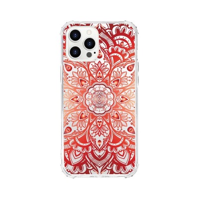 OTM Essentials Apple iPhone 13 Pro Max/iPhone 12 Pro Max Tough Edge Geometrics & Patterns Clear Case