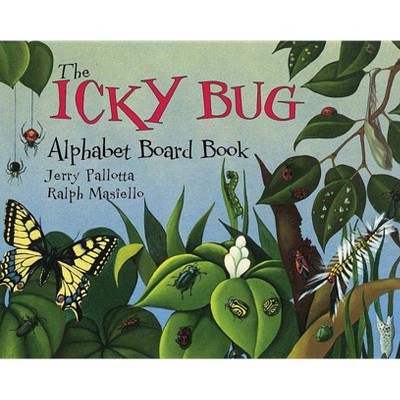 The Icky Bug Alphabet Board Book - by  Jerry Pallotta