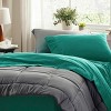 Twin Sheets Set - 3 Pieces Soft Twin Bed Sheets - Breathable & Cooling - Hotel Luxury - Easy Care Polyester Microfiber Bedding for Women, Men, Spectra - 3 of 4