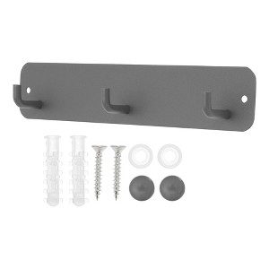 Unique Bargains Coat Hooks Wall Mount with Coat Hooks for Entryway Bathrooms - 1 of 4
