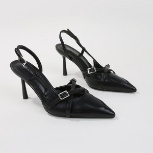 Berness Women's Anderson Crisscross Straps Pump Heels - 1 of 4
