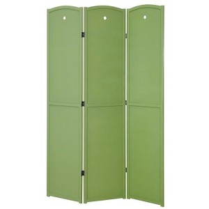3 or 5 Panel Room Divider Wooden Privacy Screen Classroom Children - 1 of 2
