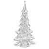 HomeRoots 12" Mouth Blown Clear Glass Christmas Tree Sculpture - 4 of 4