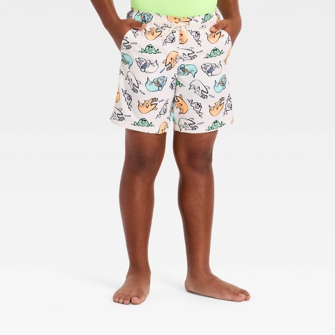 Cat & Jack Boys' Shark Printed Swim Trunks - Cat & Jack™ S