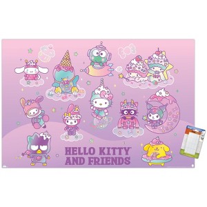 Trends International Hello Kitty and Friends: 24 Dreamland - Group Unframed Wall Poster Prints - 1 of 4