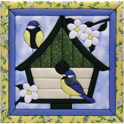 Quilt-Magic No Sew Wall Hanging Kit-Happy Home