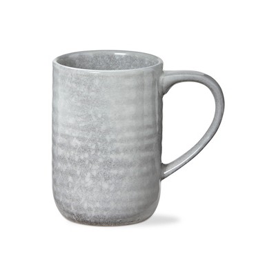 tag Stinson Collection Gray Toned Stoneware Tall Mug for Coffee Tea and Hot Coco Dishwasher Safe 18 oz.