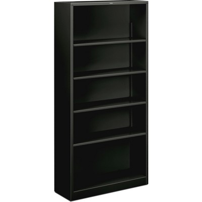 HON Brigade 5-Shelf Steel Bookcase