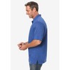 KingSize Men's Big & Tall Shrink-Less Lightweight Polo T-Shirt - 4 of 4