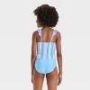 Girls' Coast Striped Tankini Set - Cat & Jack™ - 2 of 3