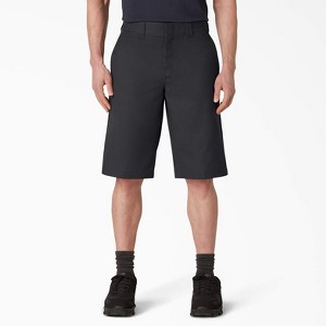 Dickies Cooling Active Waist Flat Front Shorts, 13" - 1 of 3