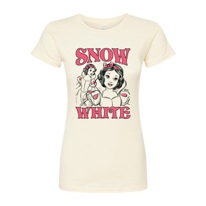 Women's - Disney - Snow White Sketch Fitted Graphic T-Shirt - 1 of 2