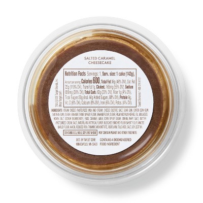 Mini Salted Caramel Cheesecake - 5oz - Favorite Day™