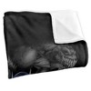 Kids' Batman Villains Unleashed Silky Touch Blanket White 36X58 - 3 of 4