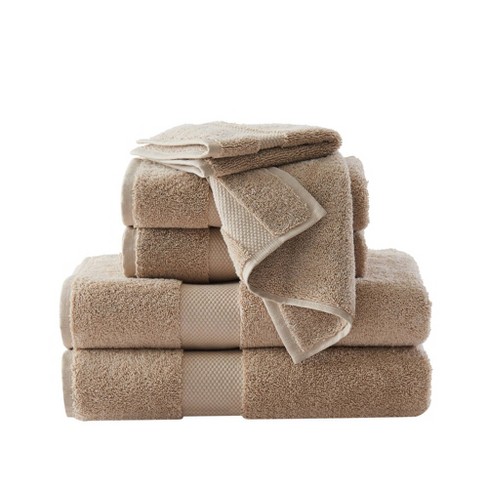 Terry Towel Combination 6pc Set White - Linum Home Textiles : Target