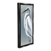 Stupell Industries Traditional Egret Bird Black Framed Floater Canvas Wall Art - 3 of 4