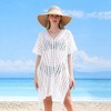 YOUZEY Crochet Swim Cover Up - White - 4 of 4