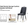 PAGED Modern Dining Chairs Upholstered Dining Room Chairs Kitchen Chairs with Metal Legs for Dining Room, Kitchen - 2 of 4