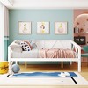NicBex Twin /Full Size Daybed, Day Bed Frame with Wood Slat Support, Sofa Bed with Bottom storage - 3 of 4
