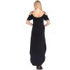 Women's Cold Shoulder Lexi Maxi Dress with Pockets - White Mark - 3 of 3